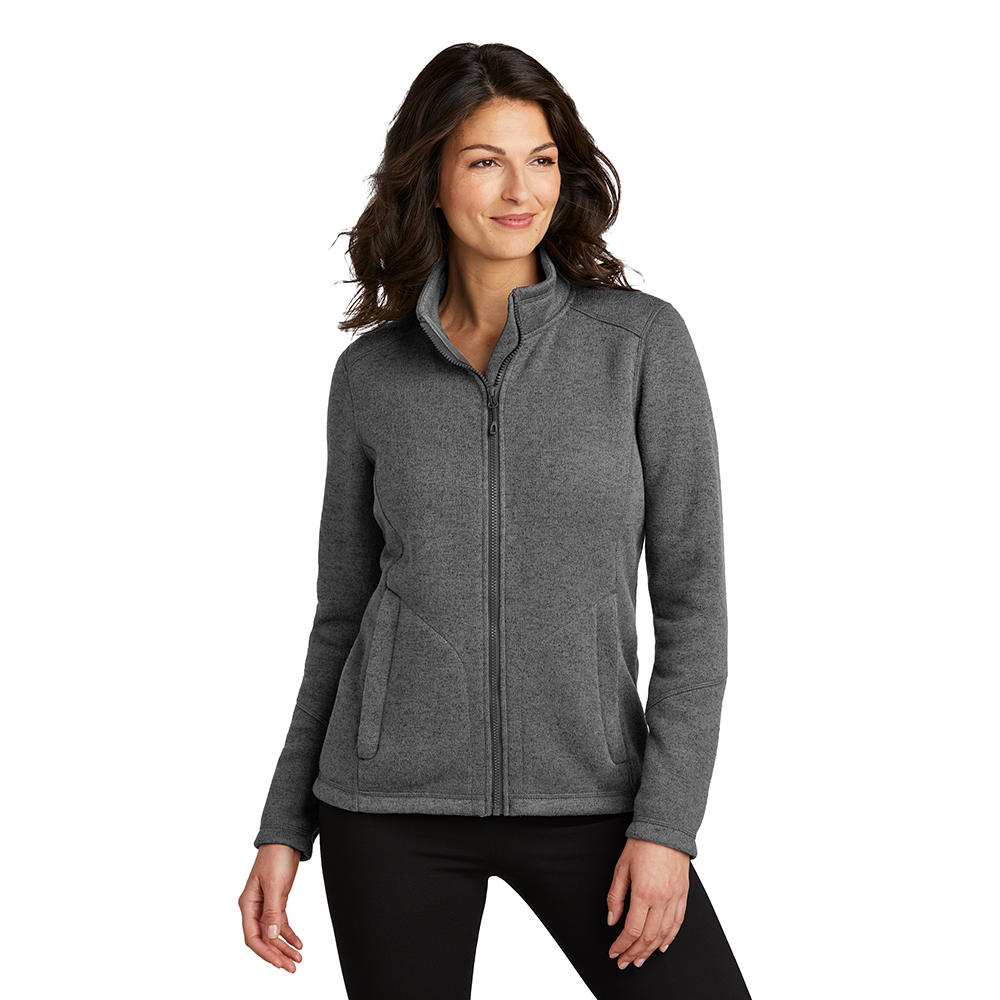 Ladies Arc Sweater Fleece Jacket