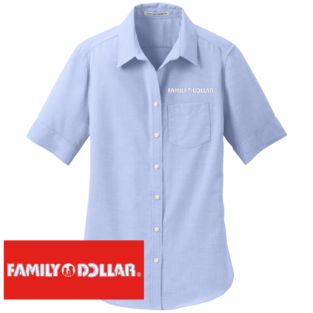 Ladies' Short Sleeve SuperPro™ Oxford Shirt