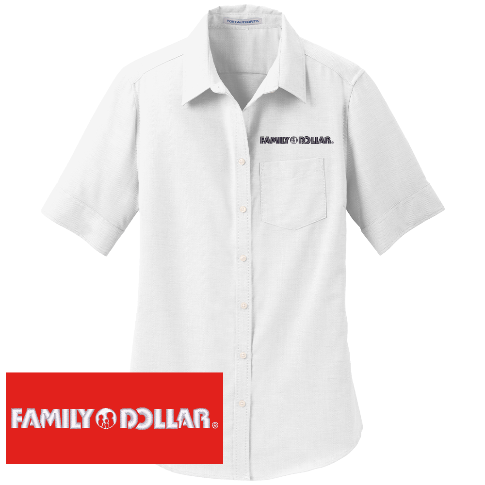 Ladies' Short Sleeve SuperPro™ Oxford Shirt